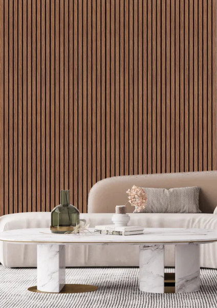 Декоративная панель для стен HiWood LV124 BR396K (120х12х2700мм) в Ульяновске