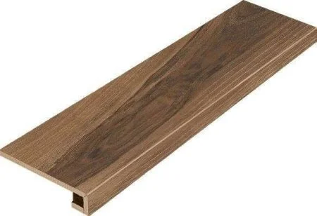 Керамогранит Italon Мезон Волнат ступень угловая правая 330*1200 в Ульяновске