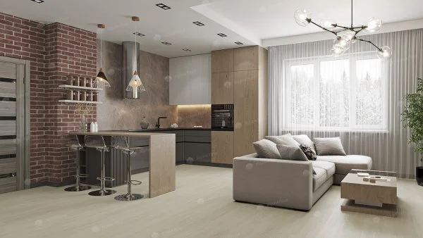 Каменно-полимерная плитка Alpine Floor Solo Ленто ECO 14-5, 3,5 мм 34 класс в Ульяновске