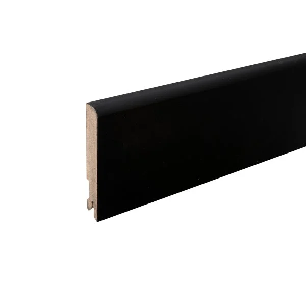 Плинтус MDF Bonkeel 24032 Чёрный Софт (100х16х2400 мм) в Ульяновске