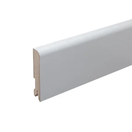 Плинтус MDF Bonkeel 24116 Белый (80х16х2400 мм) в Ульяновске