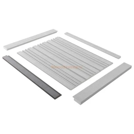 Финишный молдинг LF124A S339S правый декорированный (42х12х2700мм) в Ульяновске