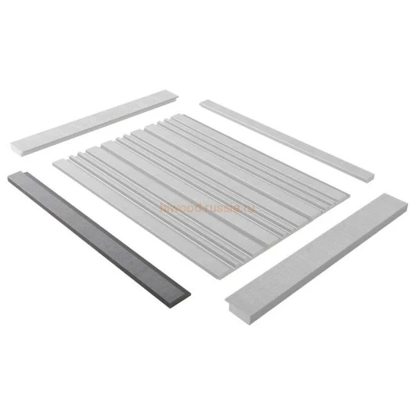 Финишный молдинг LF124A S339S правый декорированный (42х12х2700мм) в Ульяновске