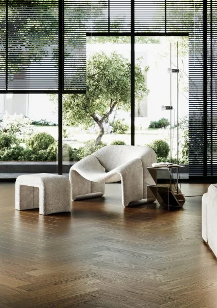 Паркетная доска Quartz Parquet Английская Ёлка Дуб Рустикальный 33-410 в Ульяновске