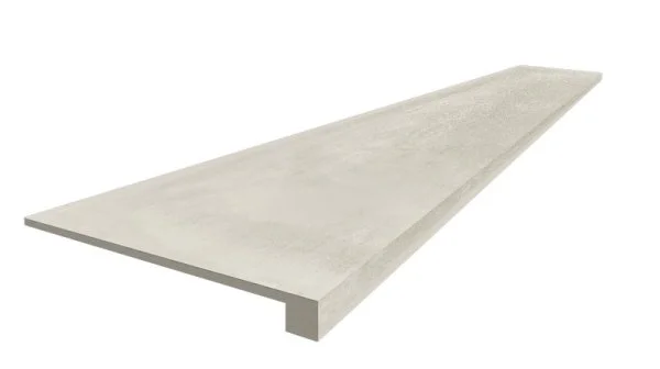 Керамогранит Coliseum Экспо Уайт Ступень фронтальная (Натуральный, 33х60) в Ульяновске