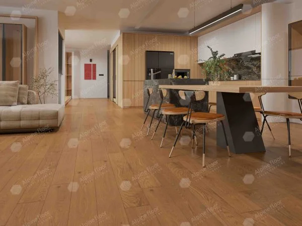 Инженерная доска Alpine Floor Villa Дуб Имбирный в Ульяновске