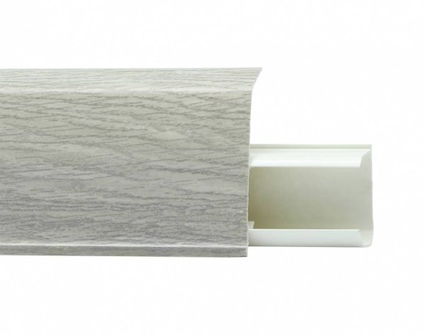 Пластиковый плинтус Royce №545 Дуб Париж (55х23х2200мм) в #REGION_NAME_DECLINE_PP#